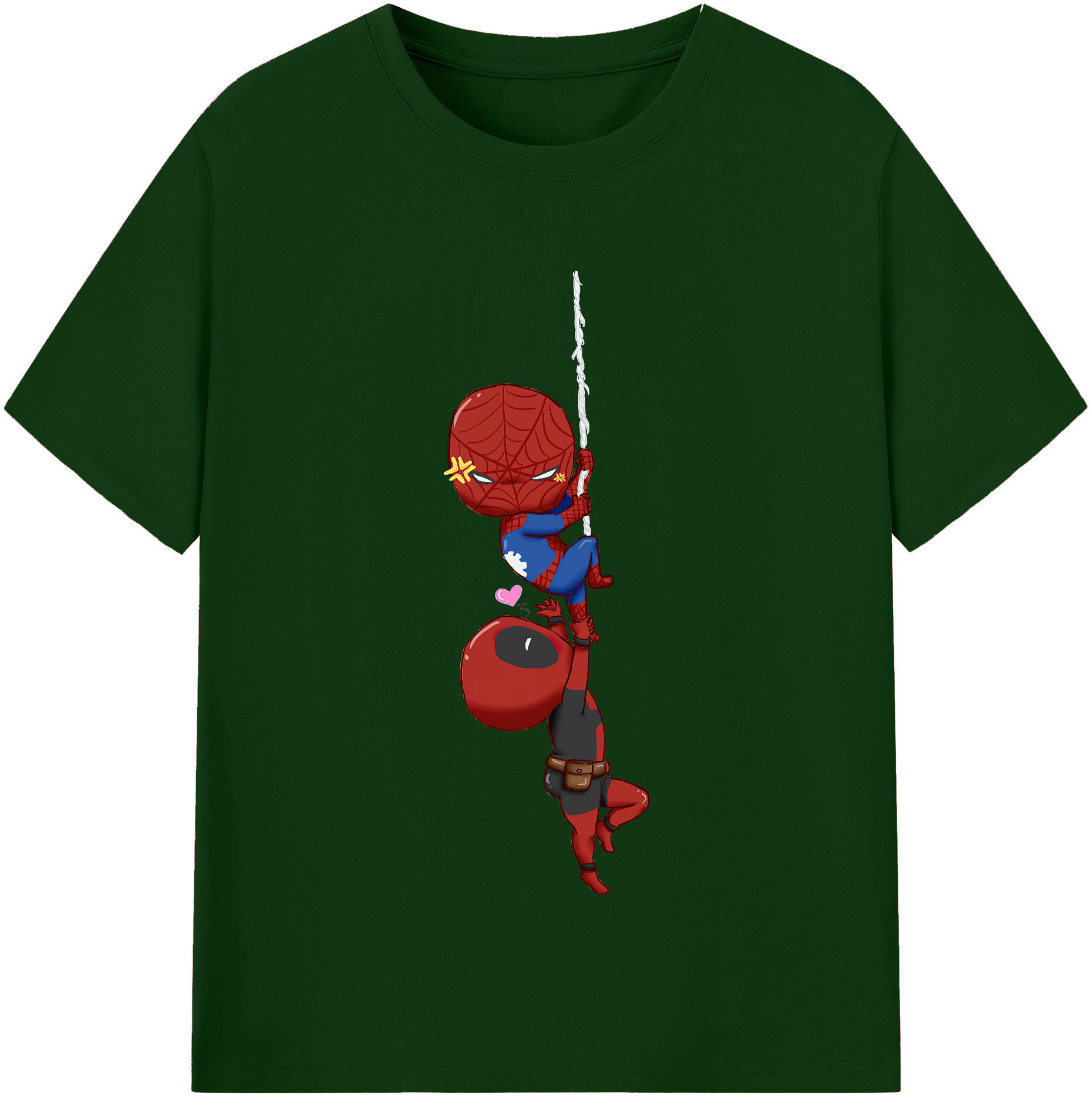 （画像用） Deadpool デッドプール 綿100％半袖Tシャツ（フロントプリント）